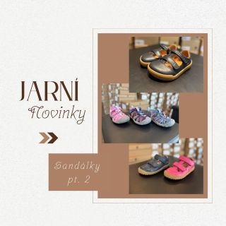 Sandálková sezóna pokračuje!🌴 Druhá várka barefoot sandálků je tady – další oblíbené modely a velikosti dorazily!🌼 Ať už...