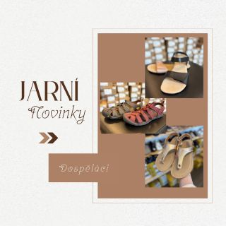 Novinky pro dospěláky jsou tu! 🆕 Kožené celoroční, letní sandále a úplně nové modely, které k nám právě dorazily! Ať už...