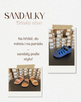 🎒 Na hřiště, do města i na parádu – sandály podle stylu! Léto je za rohem a my jsme to udělali za vás: rozdělili jsme...